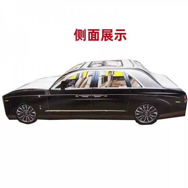 豪华汽车劳斯莱斯纸糊车图2