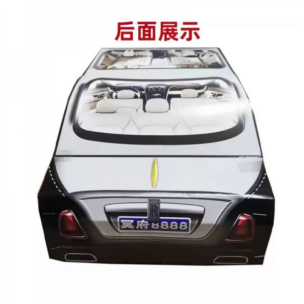 豪华汽车劳斯莱斯纸糊车图3